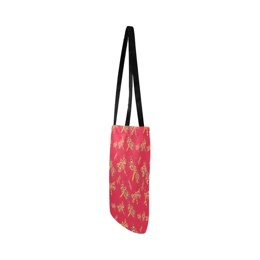 Gathering Rouge Reusable Shopping Bag (Two sides)