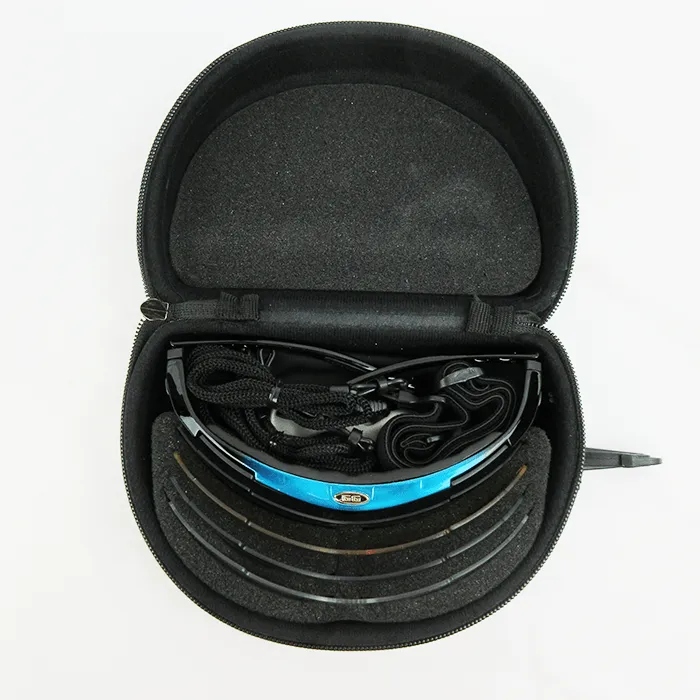 Gator Gear Multi-Lens Sunglasses Kit - Blue/Black (w/ Prescription Lens Insert)