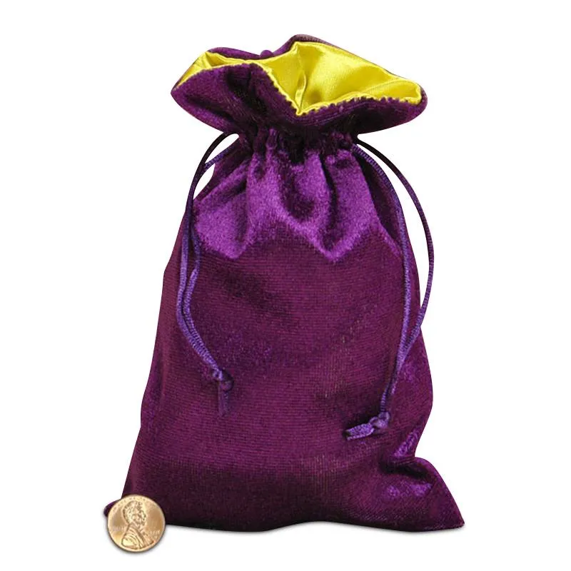 Gift Bags | Velvet and Satin | 5"x 8"