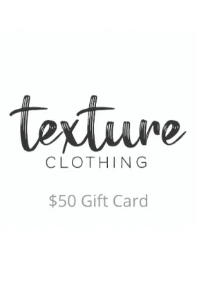 Gift Certificate $50