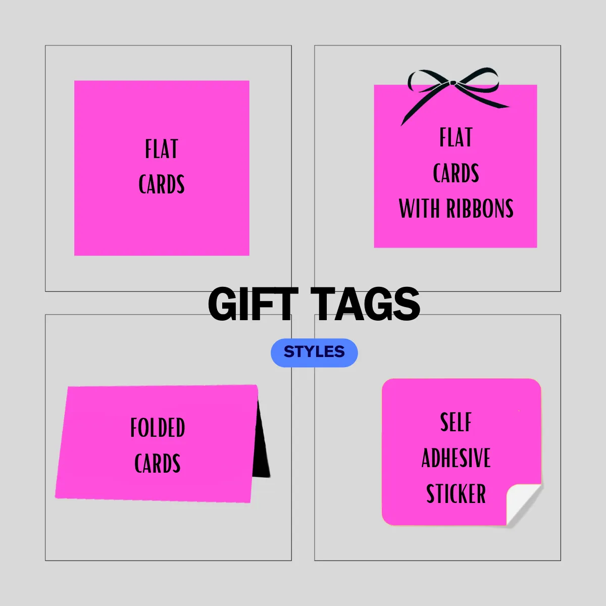 Gift tags / Gift Stickers - Stardust