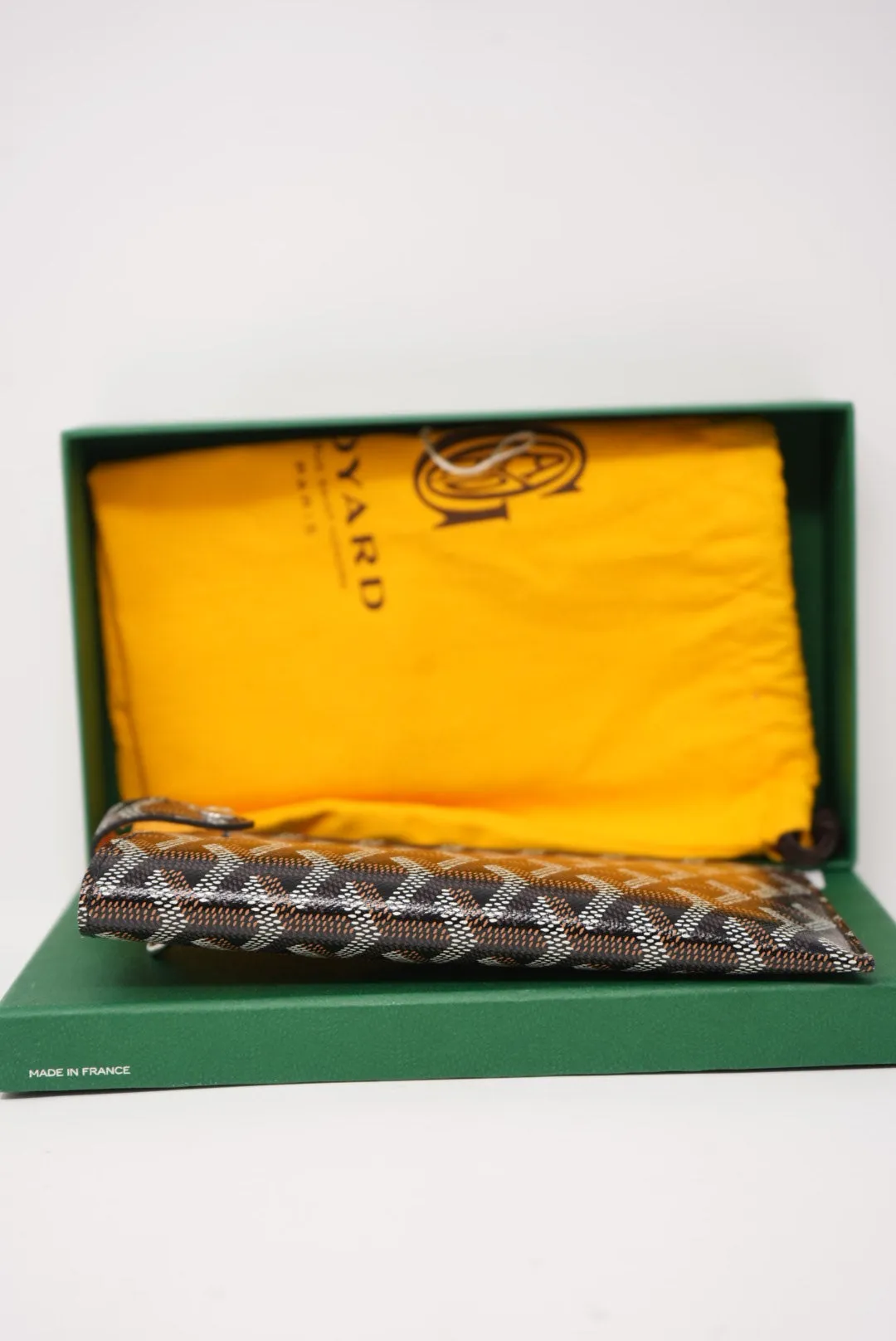 GOYARD Goyardine Glasses Case GM