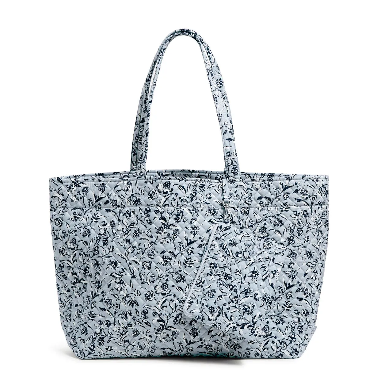 Grand Tote In Perennials Gray