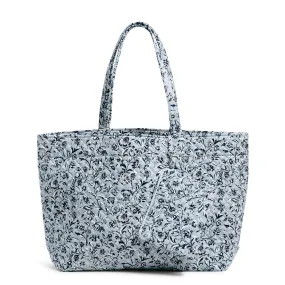 Grand Tote In Perennials Gray
