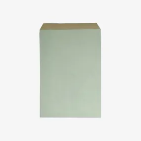 GREEN PAPER GIFT BAG // L