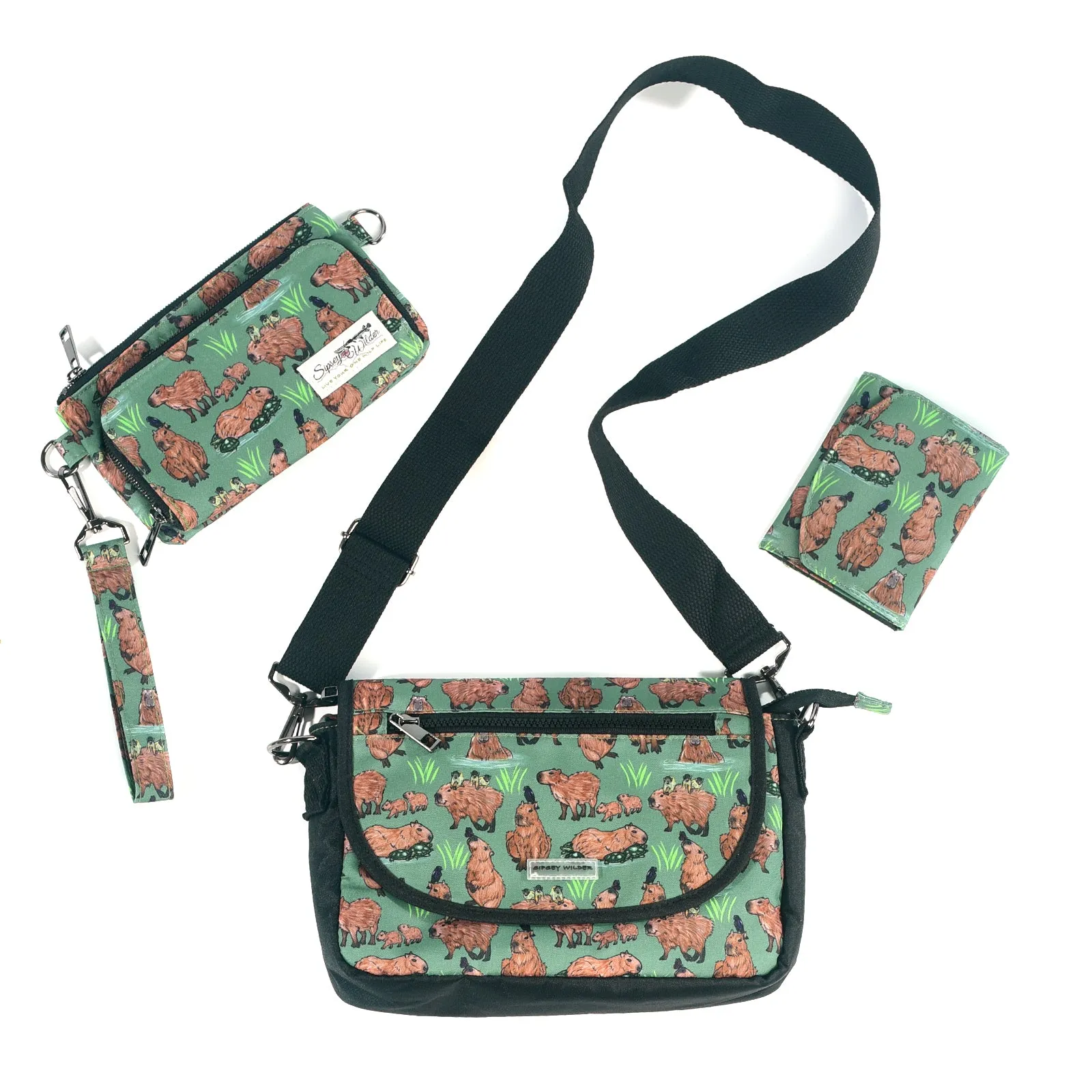 Happy Capys Stride Crossbody