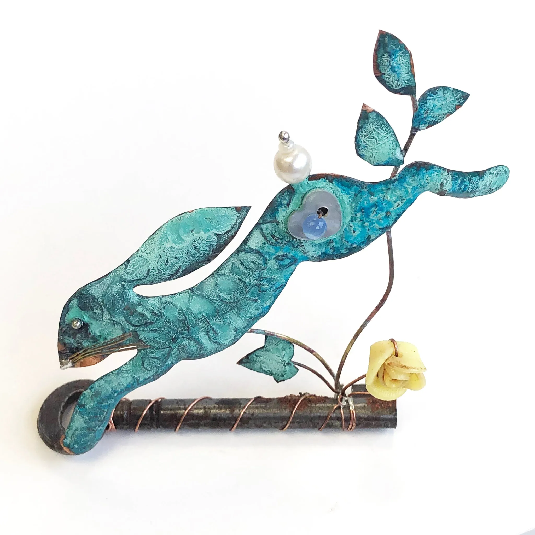 Hare on a key