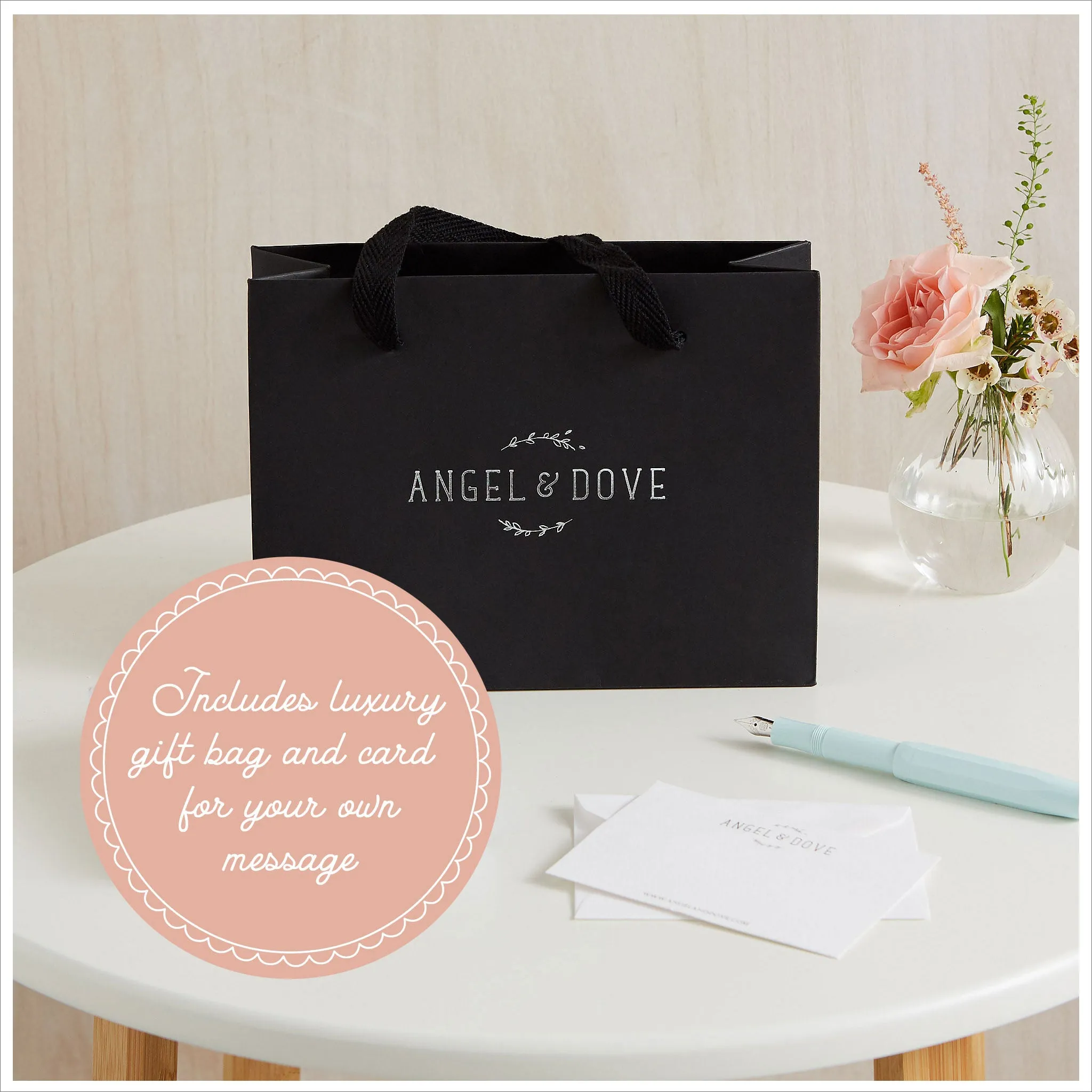Heart Cremation Ashes Remembrance Bangle Sympathy Gift with Bag & Card