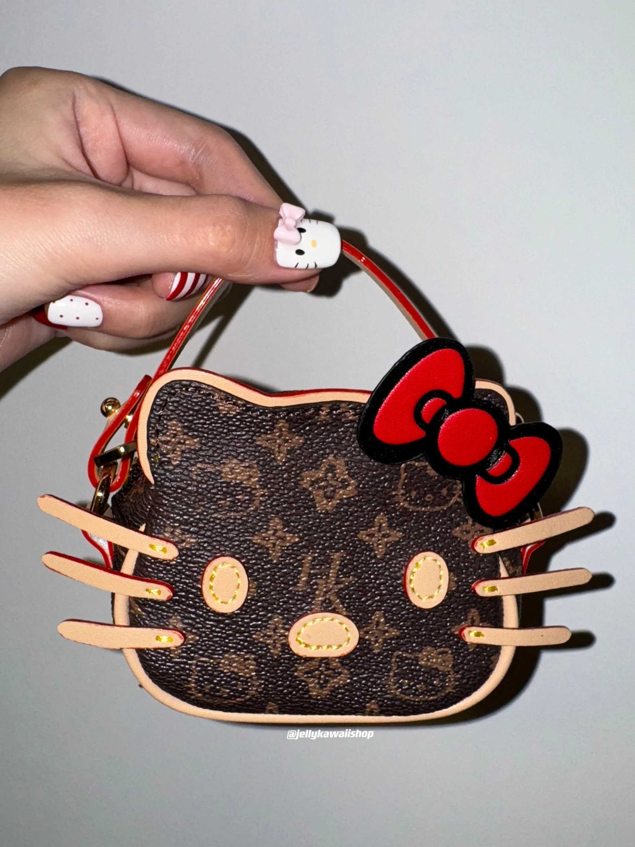 Hellokitty Womens Handmade Handbag Tote Shoulder Purse Leather Crossbody Bag