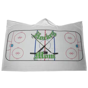 Hockey MOM HOODED BLANKET [UNIQUE, LIMITED EDITION]