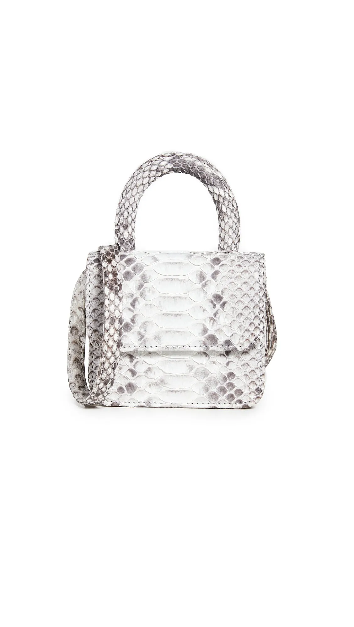 ITSY BITSY MICRO MINI NATURAL TOP HANDLE BAG