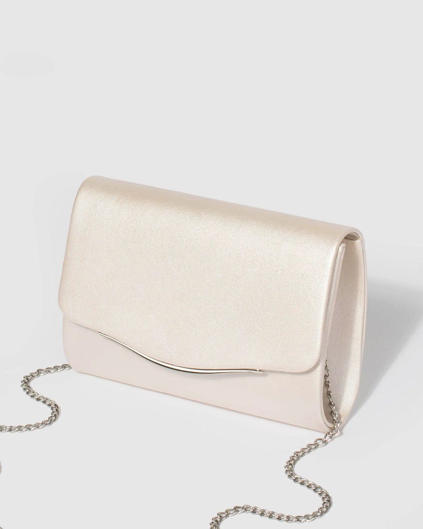 Ivory Adele Evening Clutch Bag
