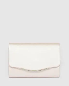 Ivory Adele Evening Clutch Bag