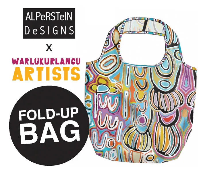 Judy Watson Fold Up Bag