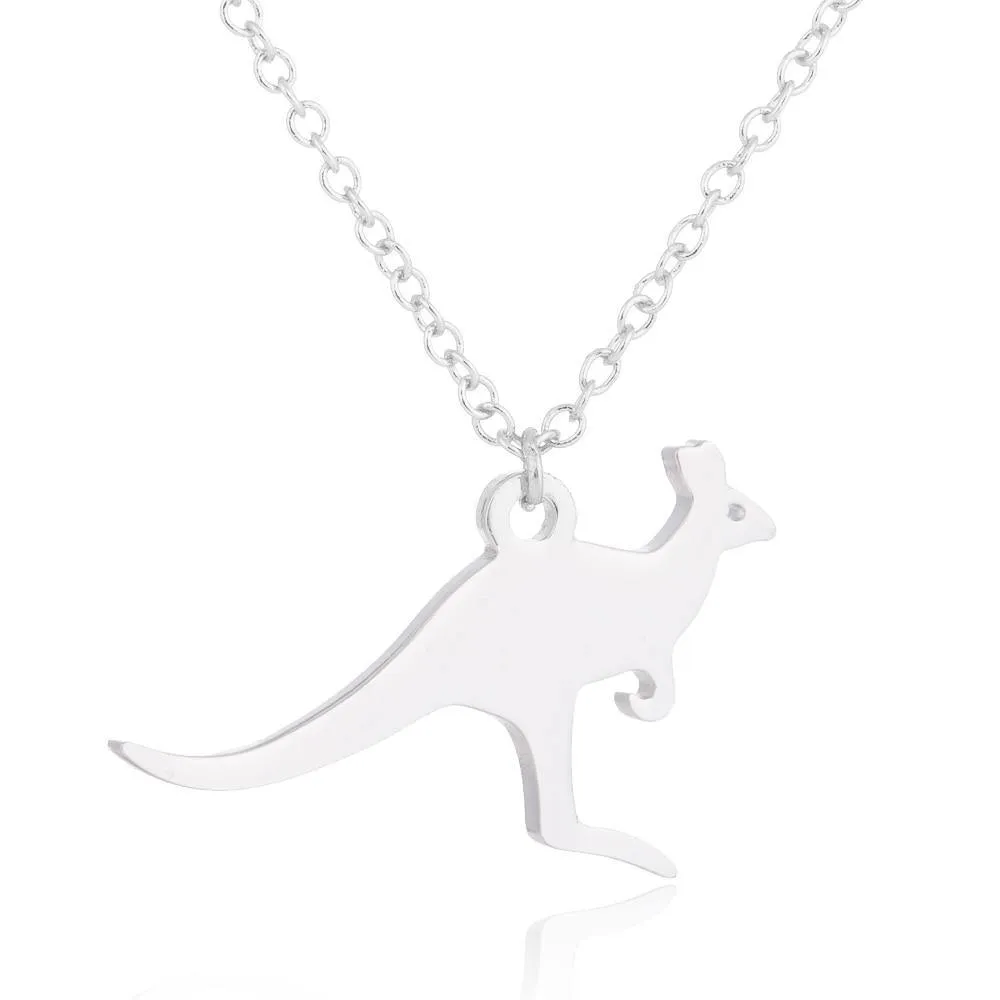 Kangaroo Pendant Necklace