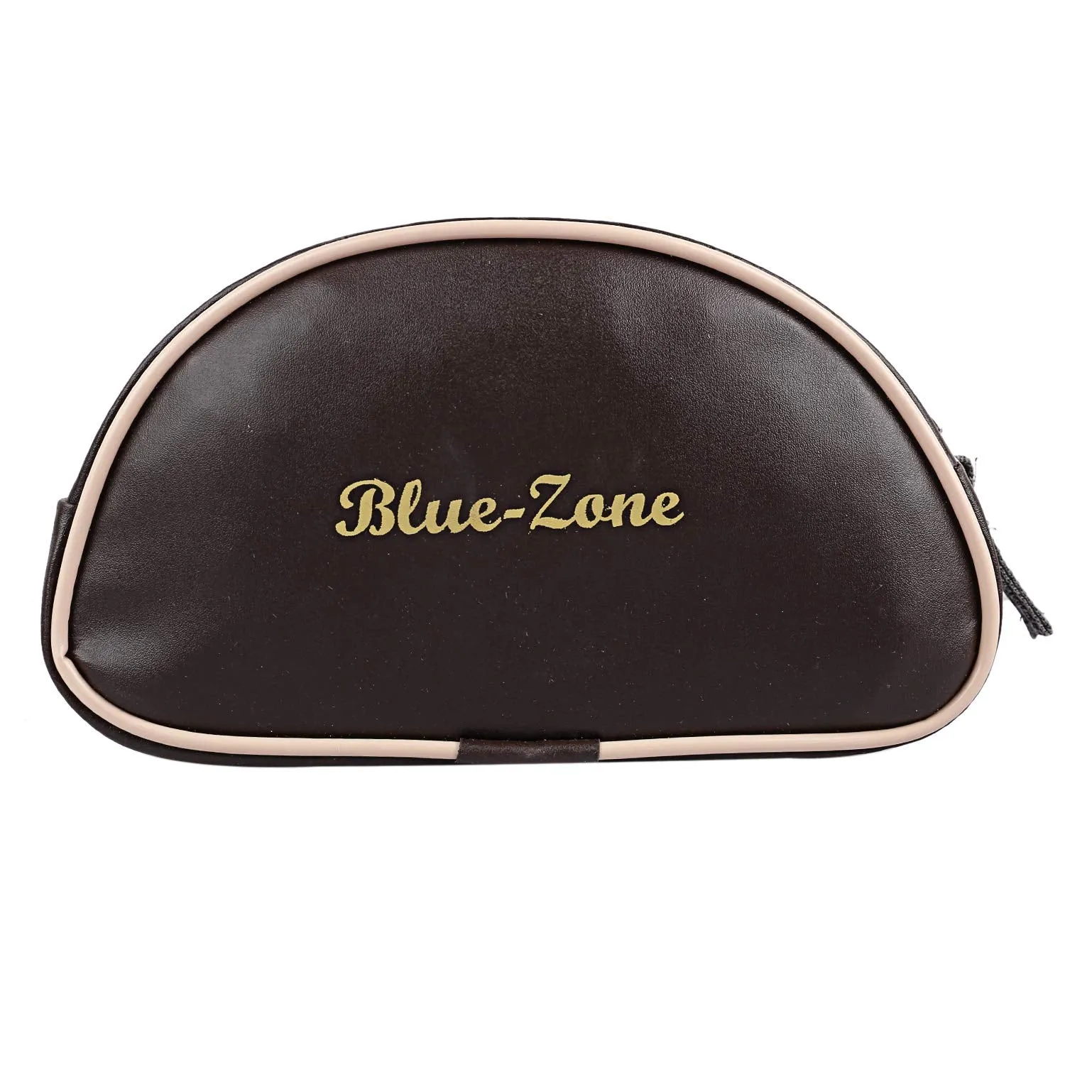 Kuber Industries Rexene 1 Piece Multipurpose Shaving Pouch Travel Pouch, Brown