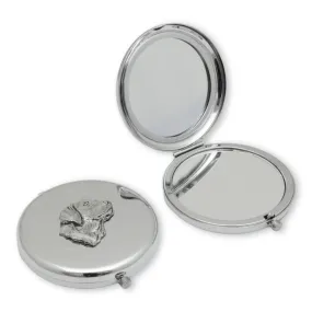 Labrador Head - Compact Handbag Mirror Personalised
