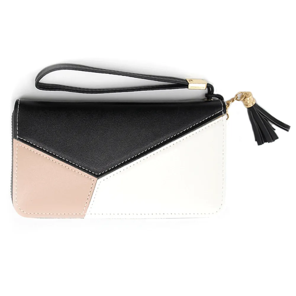 Ladies Leather Long Wallet