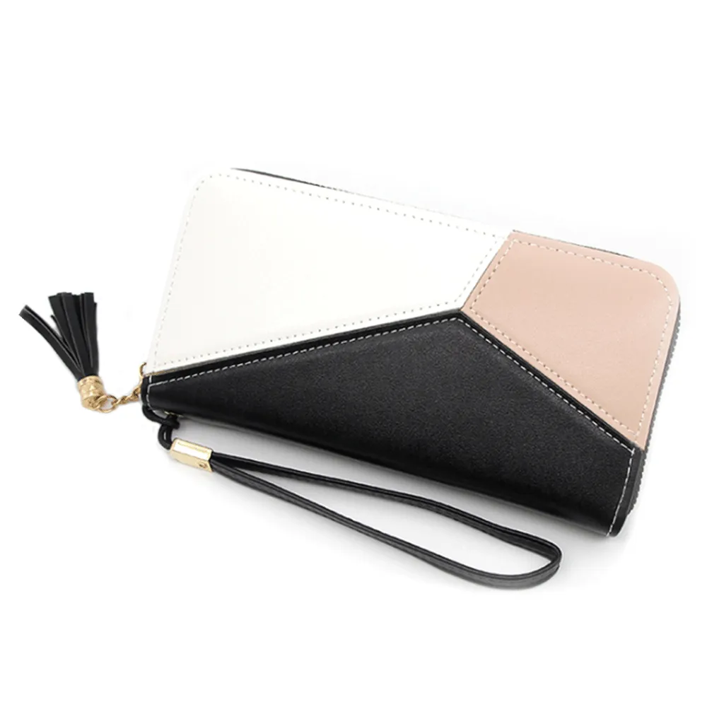 Ladies Leather Long Wallet