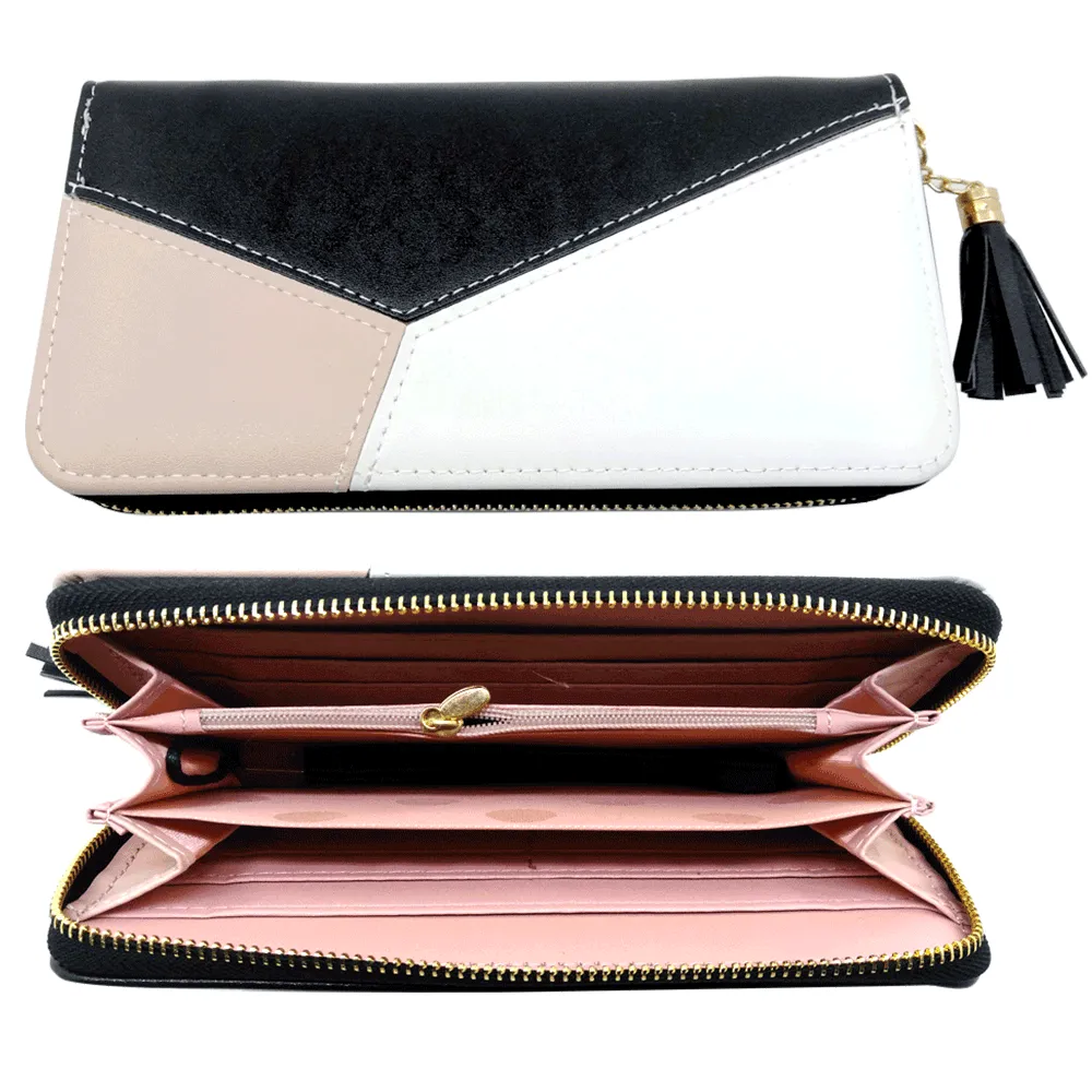 Ladies Leather Long Wallet