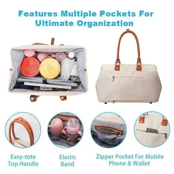 Large Capacity 3 in 1 Premium Mommy Bag