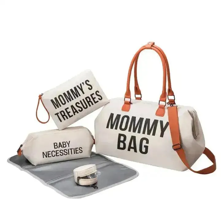Large Capacity 3 in 1 Premium Mommy Bag