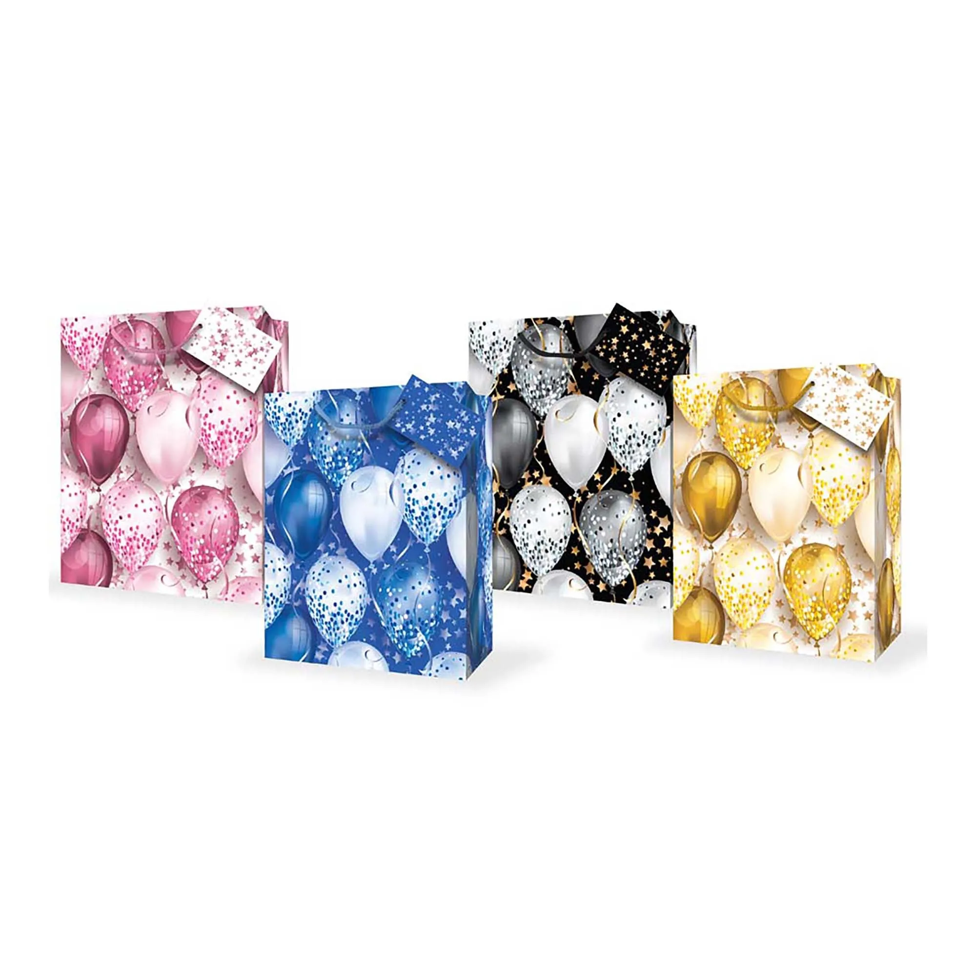 Large Party Time Gift Bag, Assortment, 1 Count