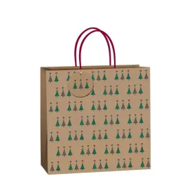 Large Sparkly Trees Gift Bag