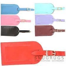 Leather Luggage Label