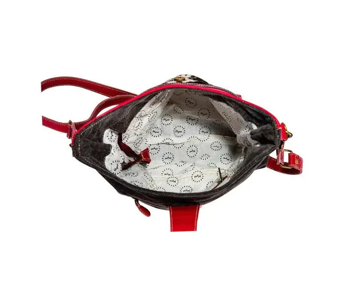 Leatherstone Trail Canvas & Hairon Bag
