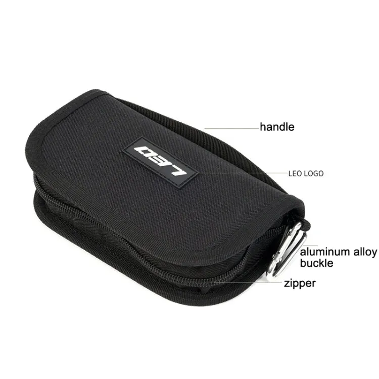 LEO 27885 Luya Sencerbag Portable Fish Hook Fishing Gear Package(Black)