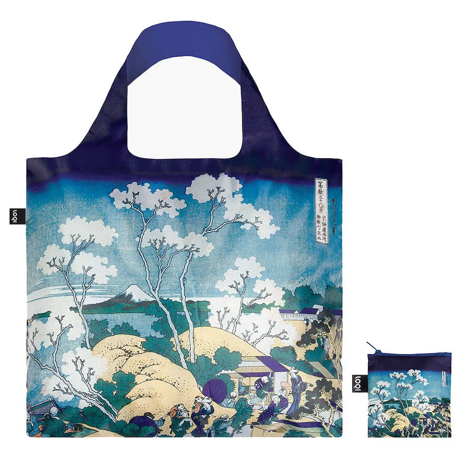 LOQI Katsushika Hokusai Fuji from Gotenyama Recycled Tote Bag