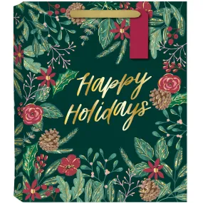 Lush Winter Botanical Large Gift Bag