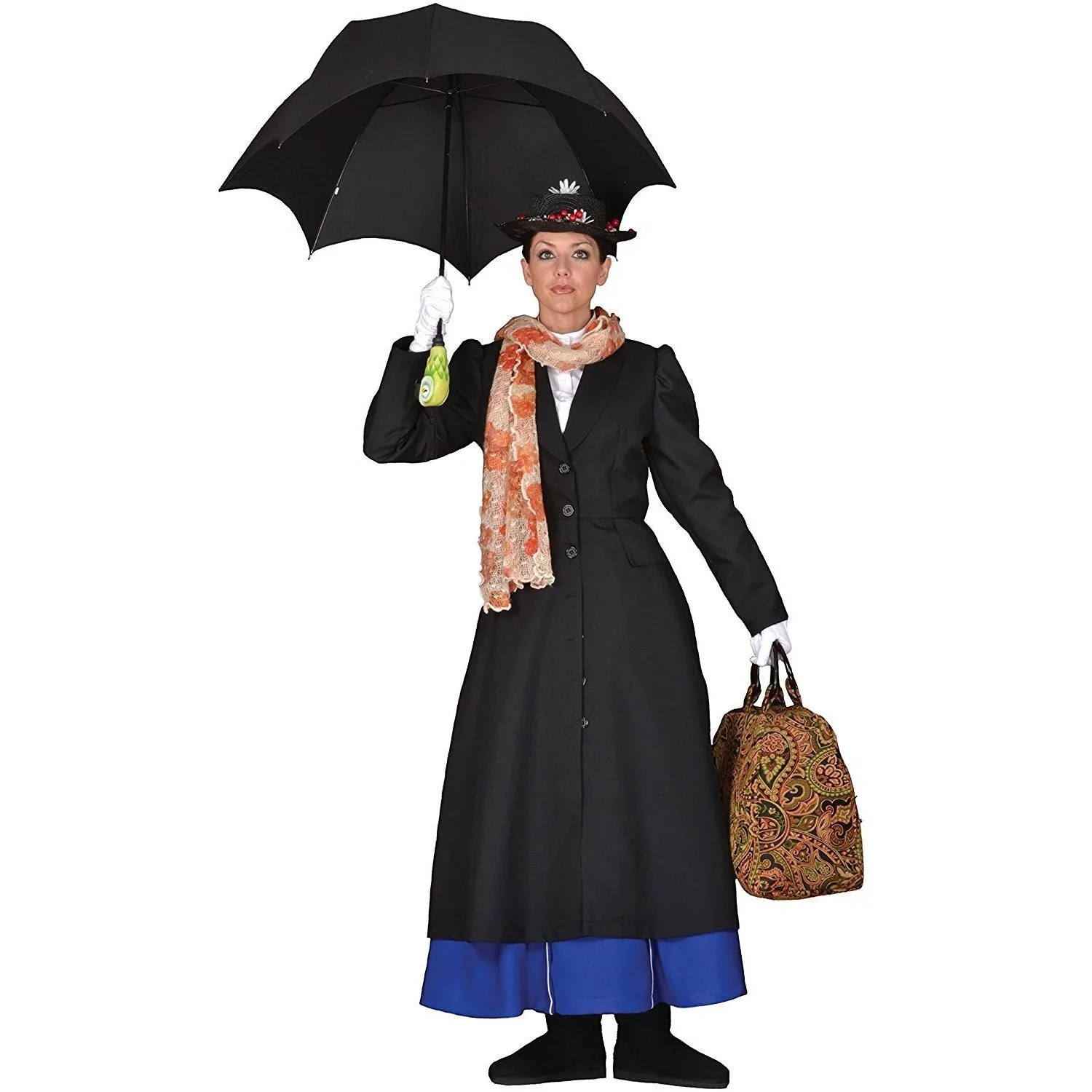 Mary Poppins Bag / Steampunk Carpet Bag / Deluxe