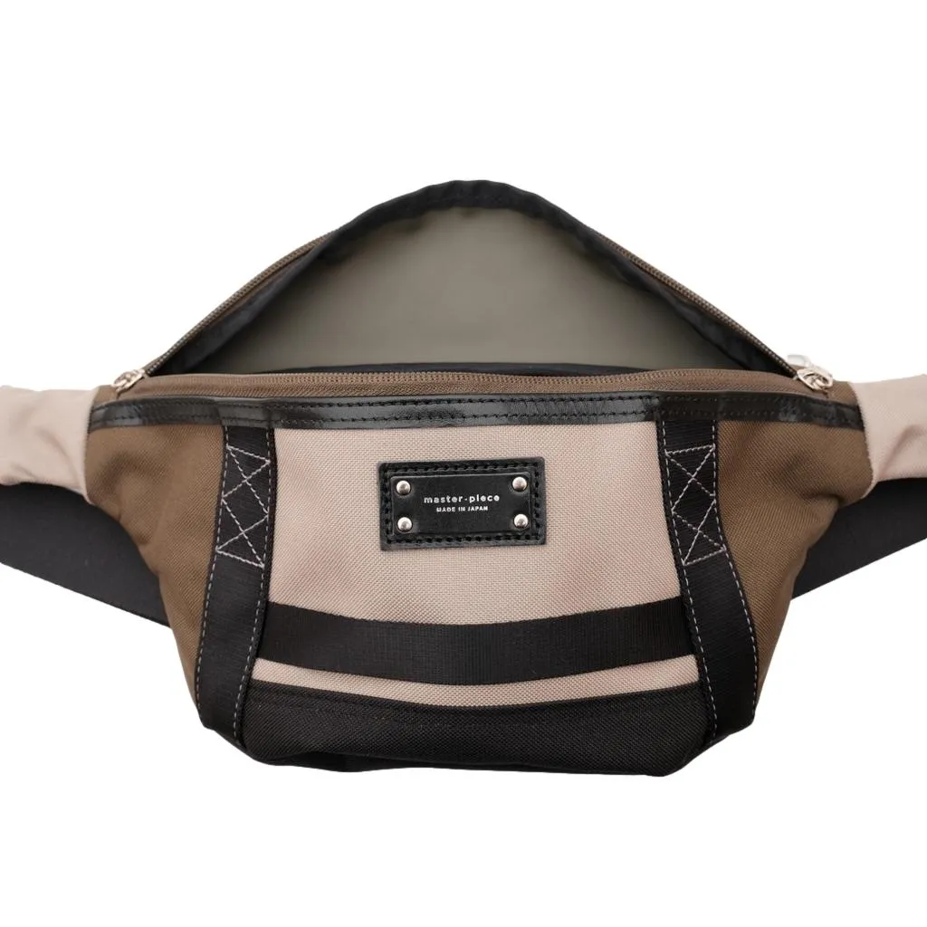 Master-piece "Defend" Shoulder Bag (Beige)