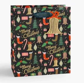 Medium Gift Bag- Deck The Hall