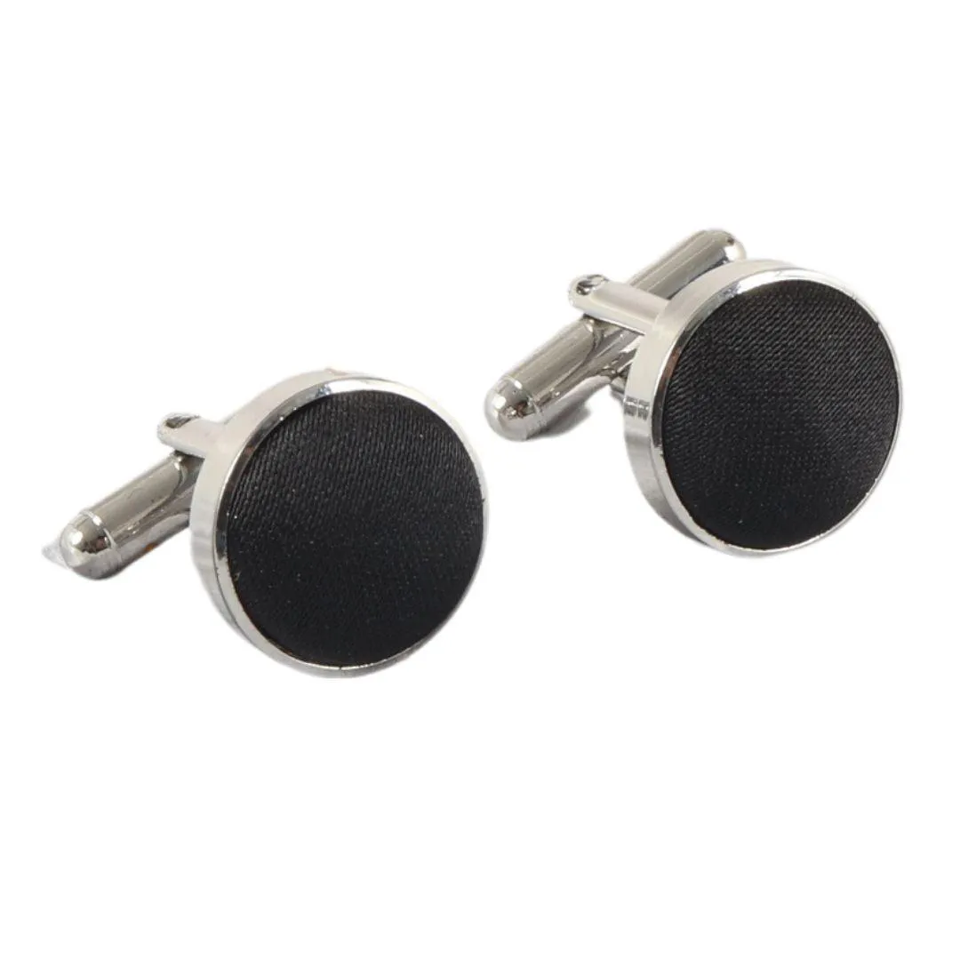 Men's Bow Tie Gift Set Pocket Square Cuff Links for Formal Wedding Dress