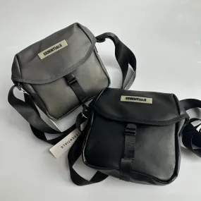 Men's Crossbody Bag Horizontal Bag Cover One Shoulder Crossbody Bag