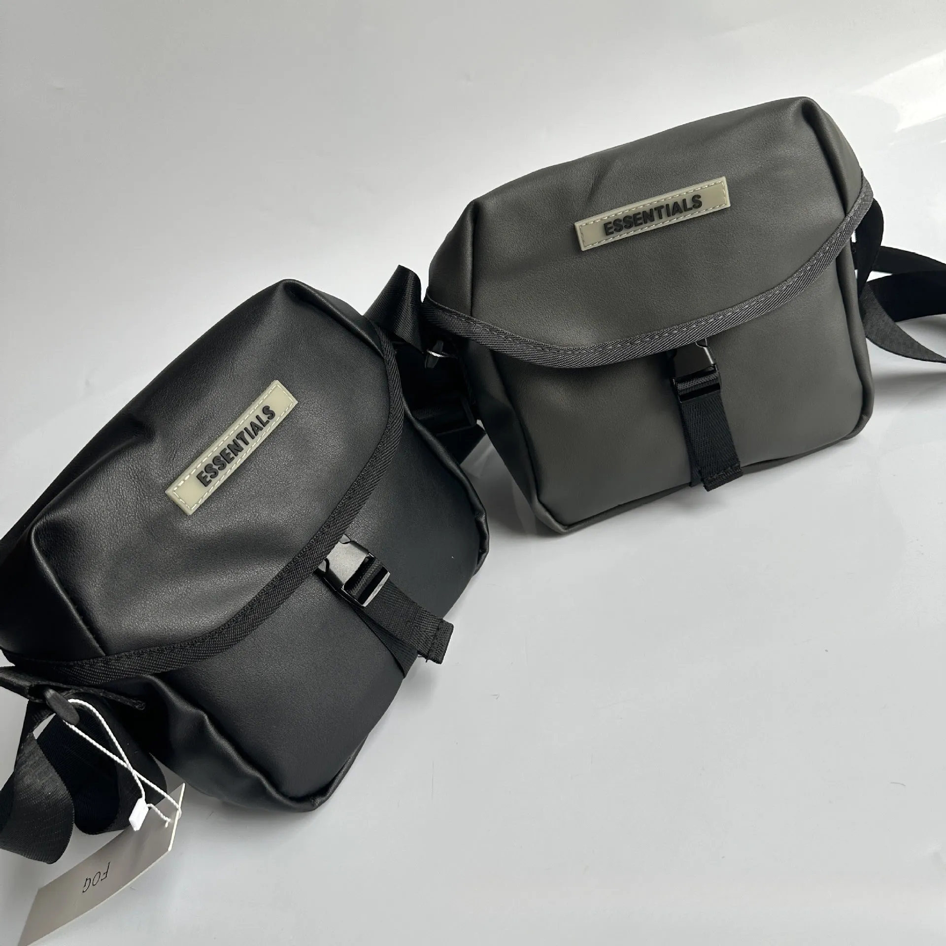 Men's Crossbody Bag Horizontal Bag Cover One Shoulder Crossbody Bag
