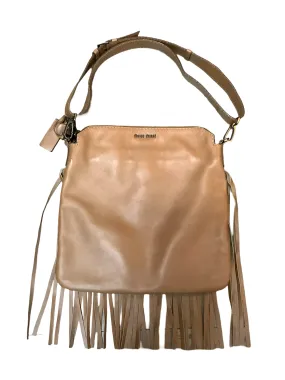 Miu Miu Fringe Leather Bucket Bag