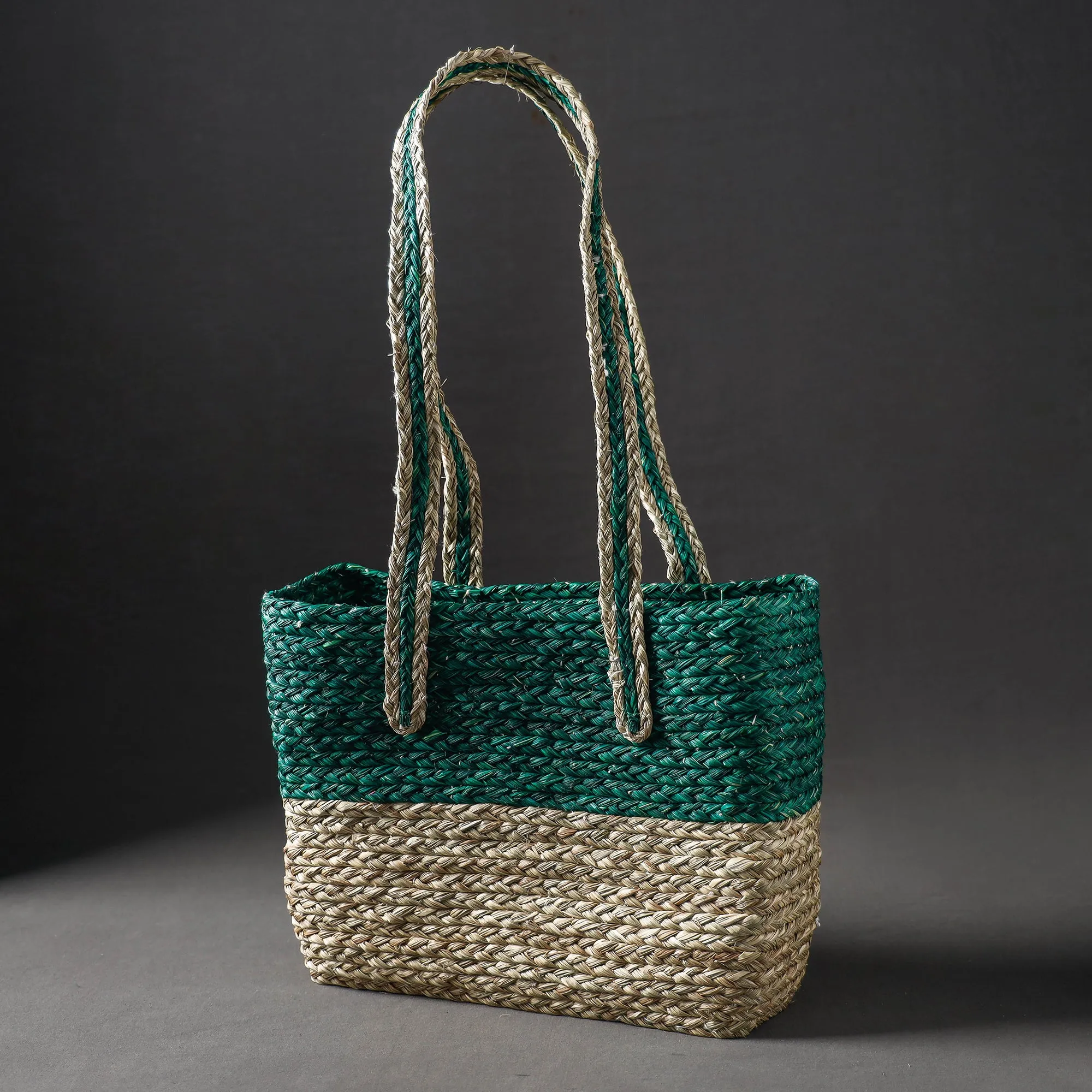 Multicolor - Handcrafted Sabai Grass Shopping Bag