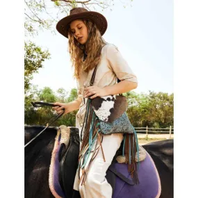 Myra Bag Cobal Blue Concealed Carry Bag
