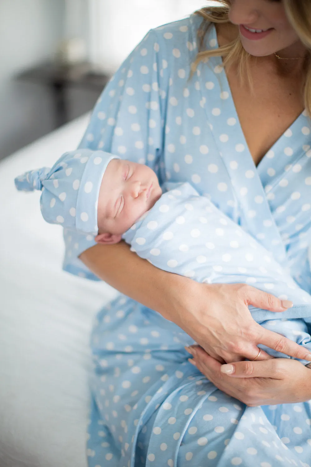 Nicole Robe & Newborn Swaddle Blanket Set
