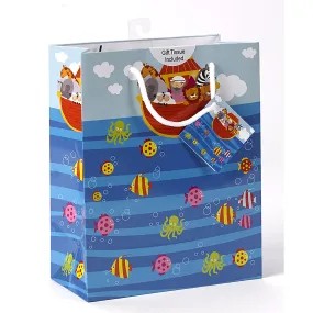 Noah's Ark Gift Bag - Pack of 12 - Small Bags