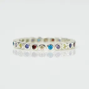 Northern Lights Eternity Ring