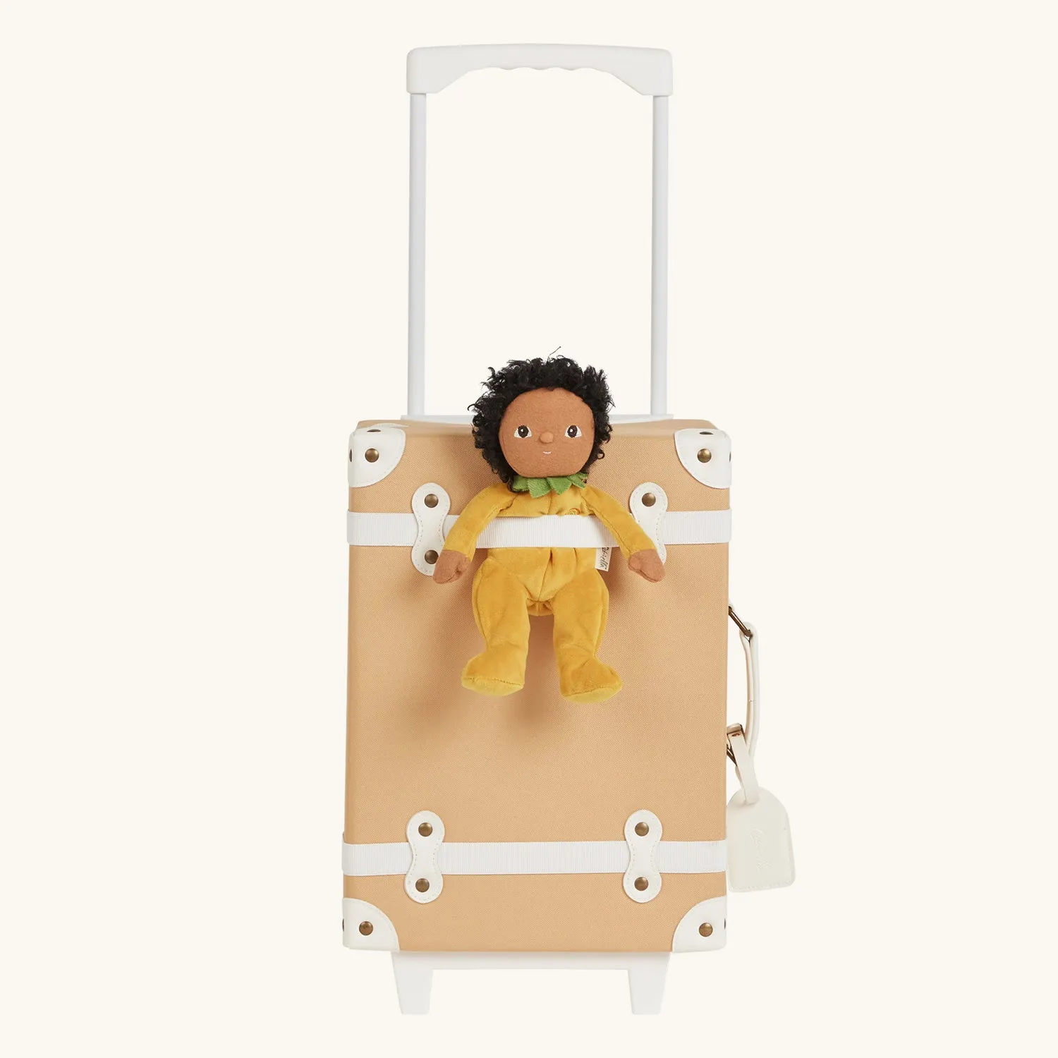 Olli Ella See-Ya Suitcase - Butterscotch