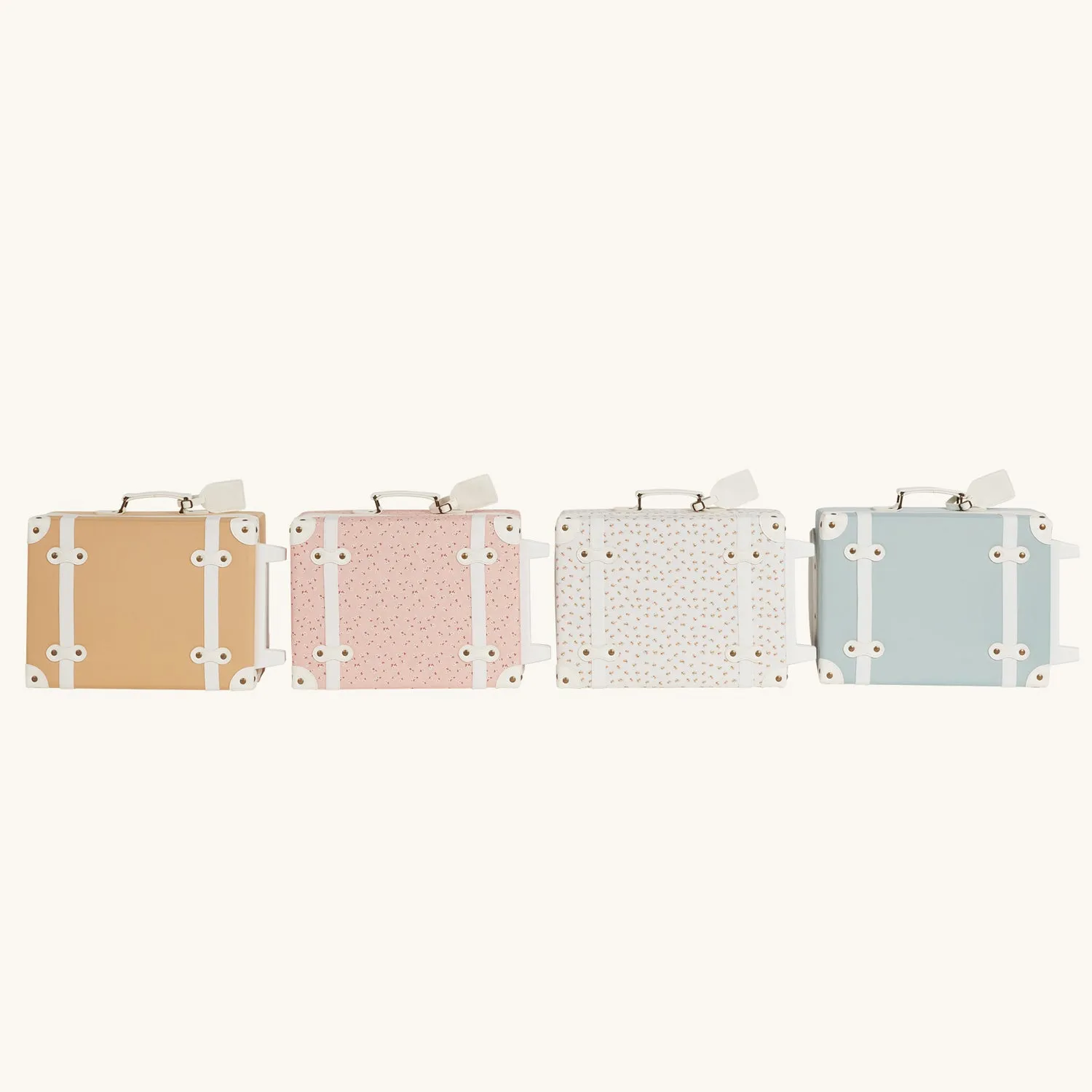 Olli Ella See-Ya Suitcase - Butterscotch