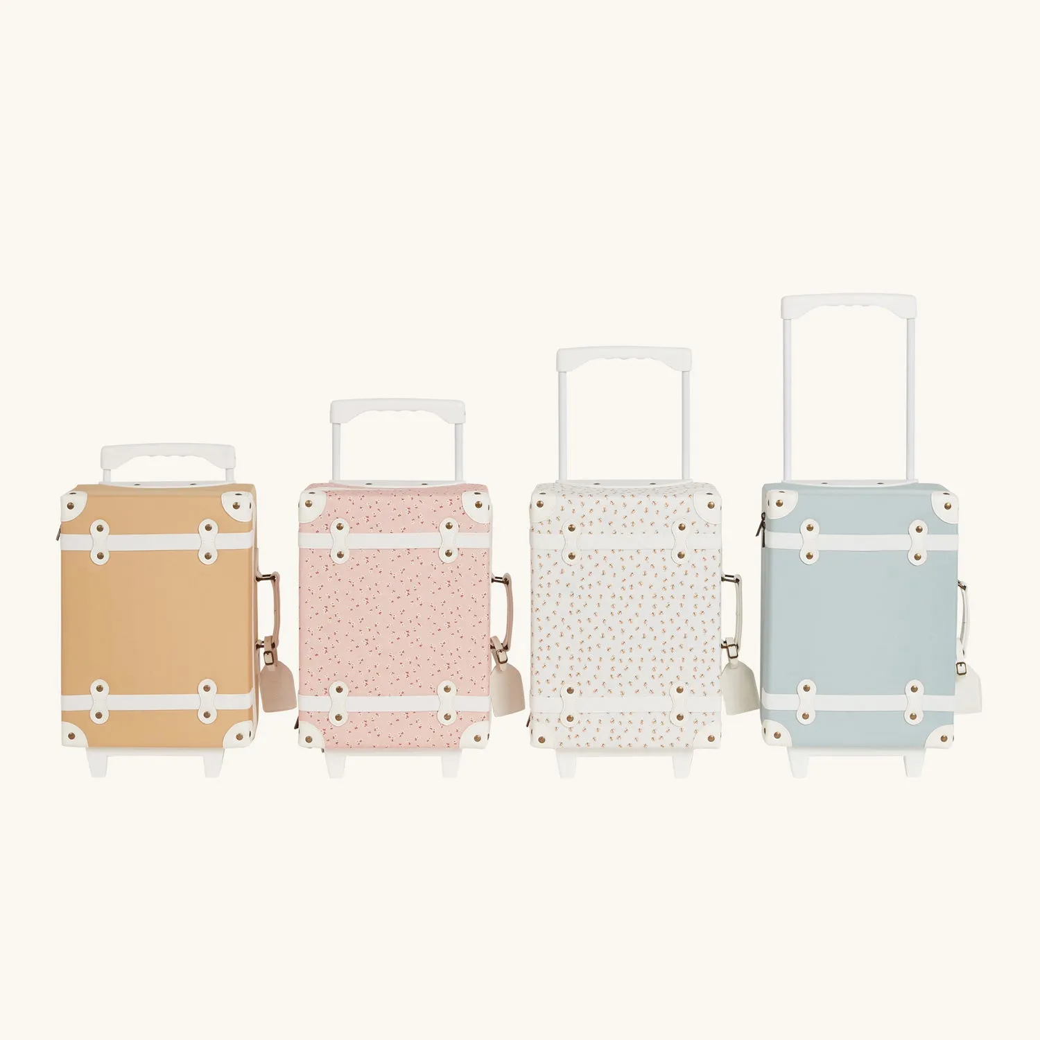 Olli Ella See-Ya Suitcase - Butterscotch