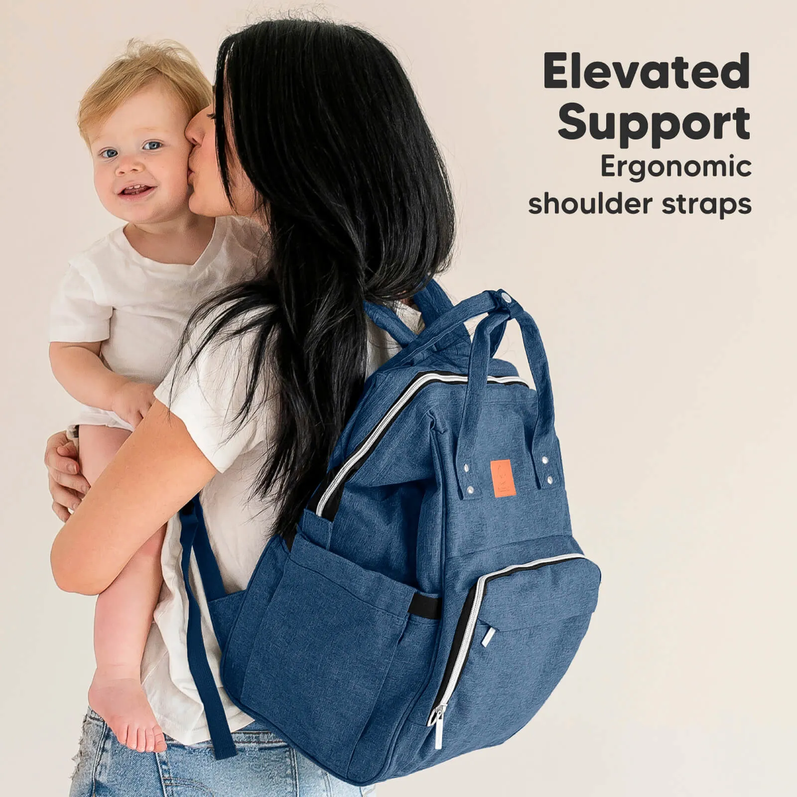 Original Diaper Bag (Navy Blue)