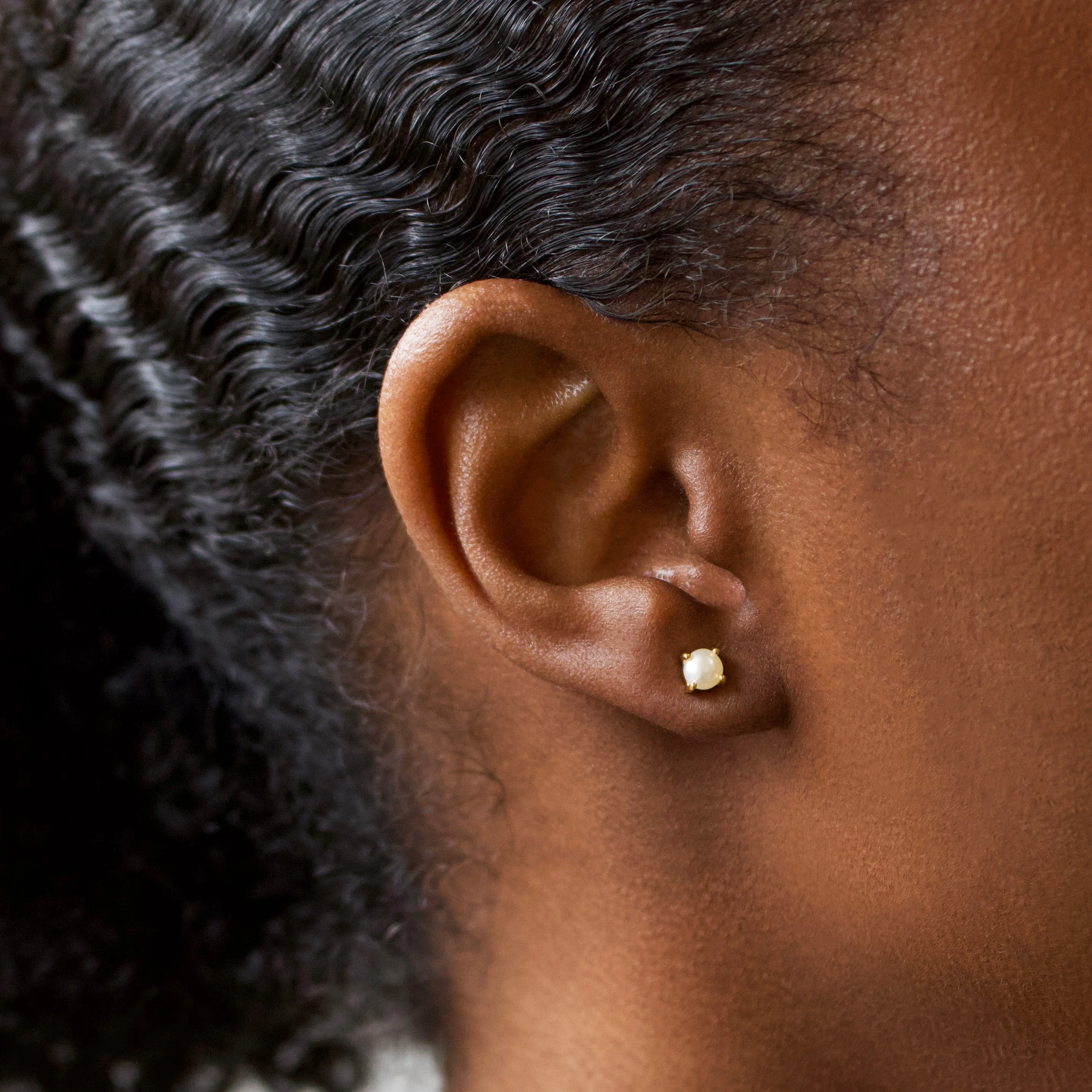 Pearl Stud Earrings